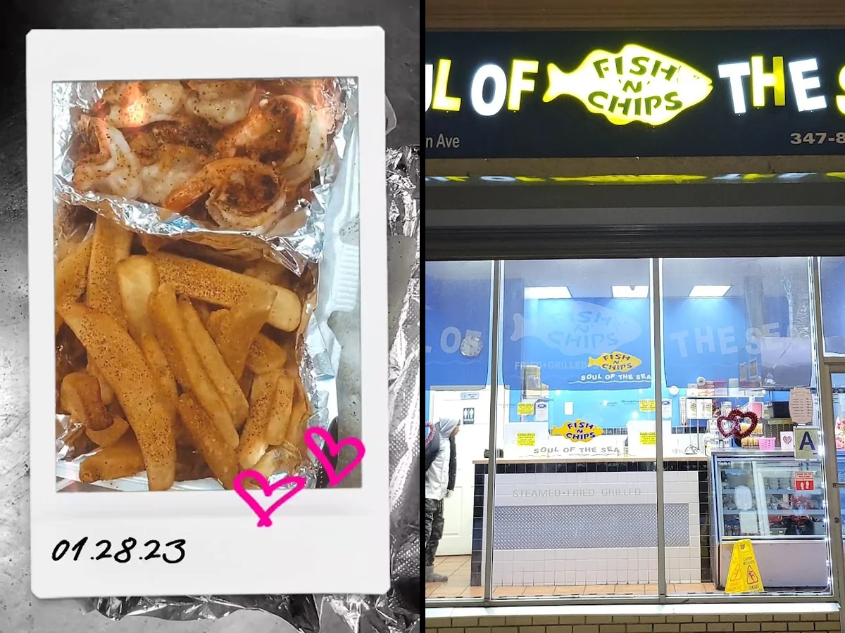 Fish and Chips in Brooklyn